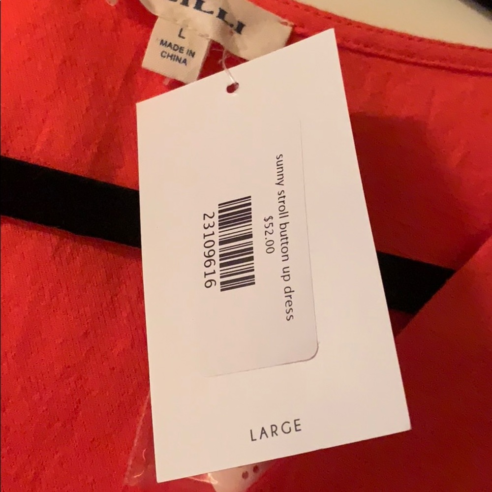 NWT RIFFRAFF button down dress - Picture 3 of 5